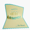 Carte de vœux pop-up 3D Phomemo pour anniversaire