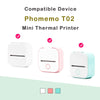 White Sticker 2-Year Long-Lasting Thermal Paper For T02 & M02Xح3 Rolls - Phomemo