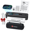 Phomemo M832D Portable Thermal Printer, A4 Touchscreen Bluetooth Inkless Printer for Home, 300dpi Mobile Printers Compatible with Phone & Laptop, Includes Carrying Case & 3 Rolls A4 Size Thermal Paper
