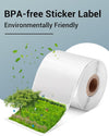 Phomemo 40x30mm wit thermisch etiket voor M110/M220/M221/M120/M200/M150 - 6 rollen