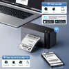 Phomemo Shipping Label Printer, 344 Wi-Fi Thermal Label Printer 4x6 for Phone and Laptop, Postage Label Printer Compatible with Etsy, Royal Mail, Amazon, Shopify, Ebay, DHL