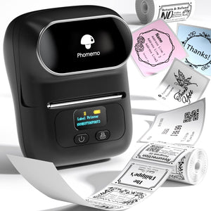 Phomemo M110 – Tragbarer Bluetooth-Thermodrucker für Geschäftsetiketten
