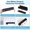 Phomemo 2 rollen exclusief thermisch transferlint voor P831 draagbare printer