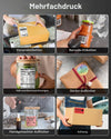 Phomemo verzendetikettenprinter inclusief 3 rollen van 250 etiketten in 4 x 6 | Bluetooth-etikettenprinter voor DHL, labelprinter 4x6, thermische printer compatibel met Amazon, DHL, Vinted, Etsy, UPS, FedEx, DPD, standaardprinter