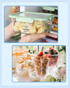Phomemo 40×40mm Clear Round Label for M110/M120/M150/M200/M220/M221/M250/M421/M20Pro/M110N Label Maker