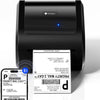 Imprimante thermique Bluetooth Phomemo D520BT - Imprimante d'étiquettes DHL pour étiquettes 4 x 6, imprimante d'étiquettes pour codes-barres et expéditions compatible avec eBay, Amazon, Etsy, Shopify, UPS, FedEx, etc., gris