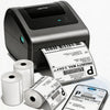 Phomemo Shipping Label Printer, Includes 3 Rolls of 250 Labels (4x6) | Bluetooth Label Printer for DHL, 4x6 Label Maker, Thermal Printer Compatible with Amazon, DHL, Vinted, Etsy, UPS, FedEx, DPD, Standard Printer