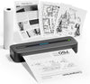 Phomemo Portable Printer, [Upgrade] M832 Inkless Printer, Bluetooth Portable Wireless Printer for Travel, 8.5''x 11'' Thermal Printer Supports Multiple Sizes for Home, Office, Car, Compatible with Phone & Laptop