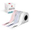 Phomemo Étiquettes continues 15 mm x 6 m, 3 couleurs, pour D30/D35/Q30/Q30S
