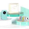Imprimante d'étiquettes Bluetooth Phomemo D30 et 5 rouleaux d'étiquettes (Option : Sac de rangement)