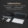 Phomemo G100 Pro AirPrint Tragbarer Drucker A4 Kit Kabellos für Reisen mit Tasche