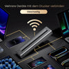 Phomemo G100 Pro AirPrint Tragbarer Drucker A4 Kit Kabellos für Reisen mit Tasche