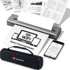 Phomemo G100 Pro AirPrint Tragbarer Drucker A4 Kit Kabellos für Reisen mit Tasche