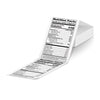 Phomemo 4x 6 Fan-Fold Thermal Direct Labels for Shipping Label Printer 100 white