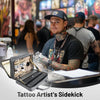 Phomemo tattoo stencil printer carrying bag, professional tattoo artist's portable travel case for conventions & daily use