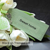 Phomemo transparent thermal labels are perfect for flower labels