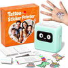Imprimante Bluetooth pour tatouages temporaires Phomemo TK20, incluant 40 feuilles de papier à tatouage et 4 stylos