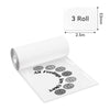 Dimension of Phomemo 53mm Semi-Transparent Sticker Thermal Paper for M02/M02S/M02Pro/M03/M03AS/M04S/M04AS/M832ح3 Rolls