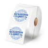 Phomemo 2" meervoudige thermische ronde etiketten voor verzendlabelprinter blauw wit